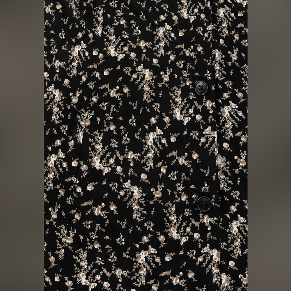 Disturbia Gardenia Print Button Down Midaxi Dress US 6 / UK 10 - Picture 5 of 10